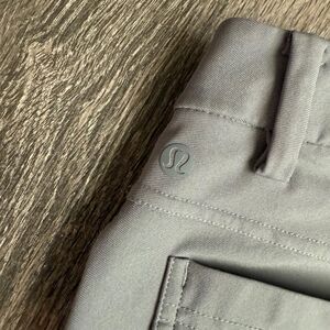 Lululemon Men's Grey and Blue Trousers